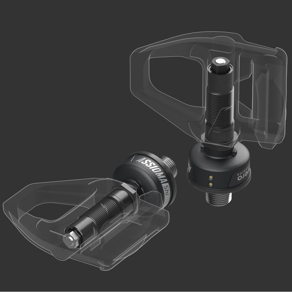 Ejes Medidores de Potencia Favero Assioma DUO‑Shi para Shimano SPD‑SL