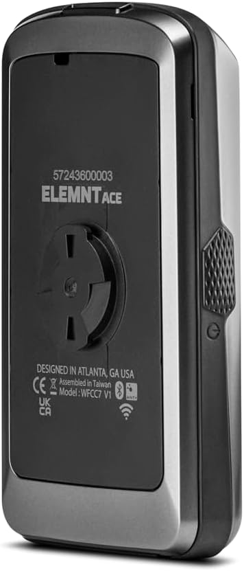 Ciclocomputador GPS Wahoo ELEMNT ACE con Pantalla Táctil – Negro